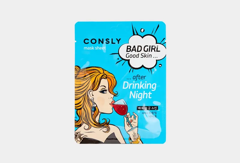 BAD GIRL - Good Skin after Drinking Night Mask Sheet