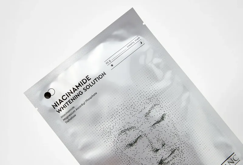 NIACINAMIDE WHITENING SOLUTION CREAMY SHEET MASK