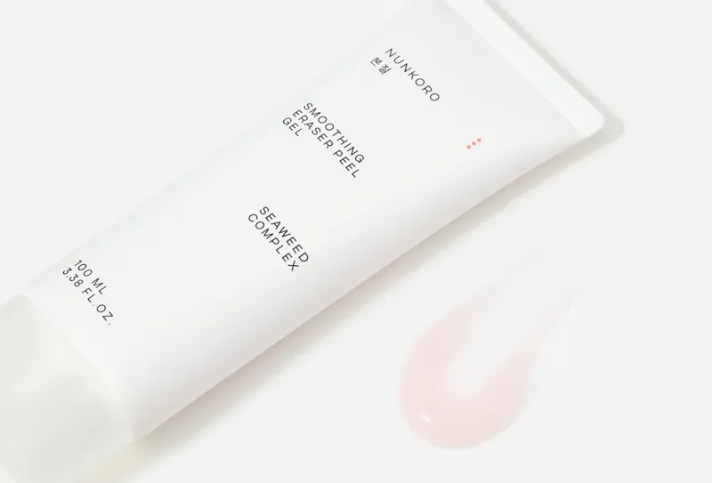 Smoothing eraser peel gel