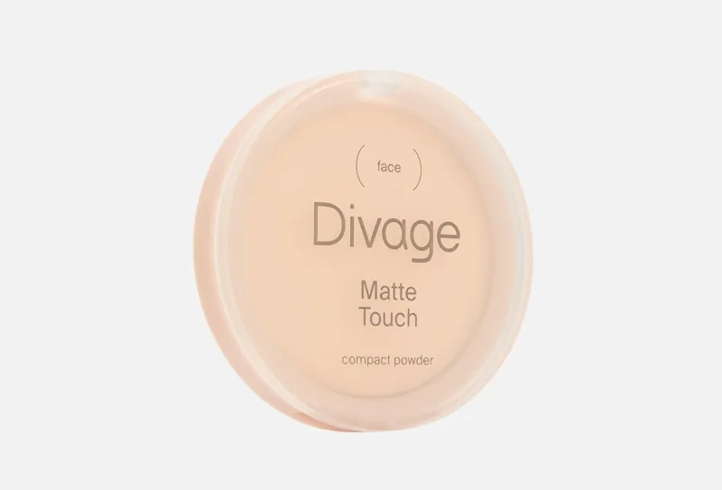Matte touch compact powder