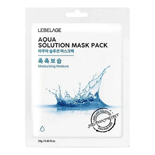 Увлажняющая тканевая аква-маска AQUA SOLUTION MASK