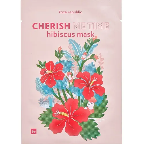 Маска для лица питающая с гибискусом Cherish me time hibiscus mask