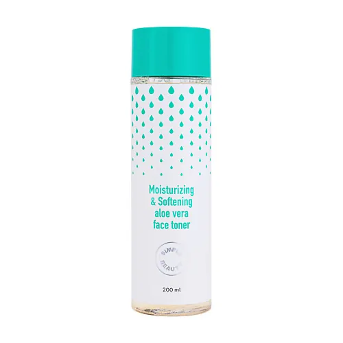 Увлажняющий и смягчающий тонер для лица с алоэ-вера Moisturizing & Softening Aloe Vera Face Toner