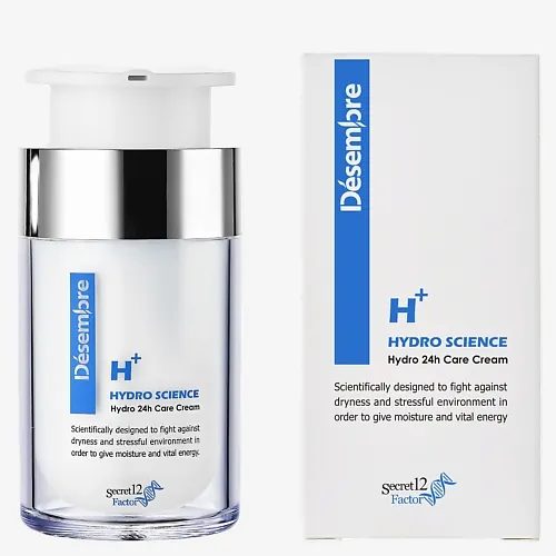 Desembre Hydro Science Hydro Care Cream Увлажняющий крем для лица с гиалуроновой кислотой