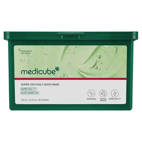 Успокаивающая маска для лица с центеллой Super Cica Soothing