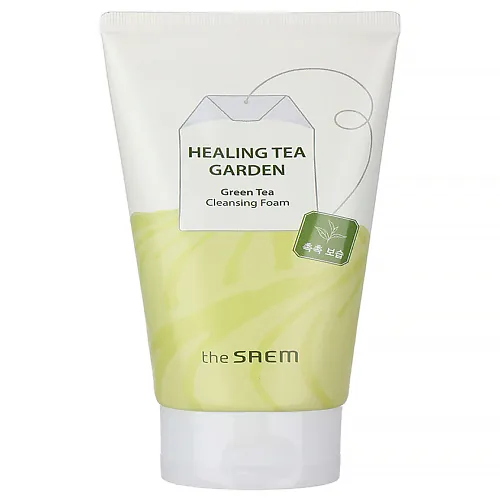 Пенка для лица с экстрактом зеленого чая Healing Tea Garden