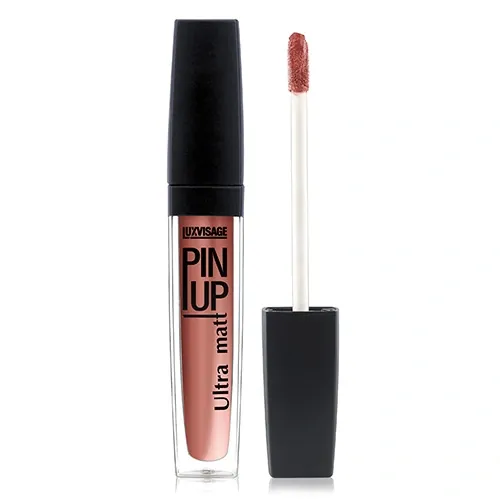 Блеск для губ `PIN UP` ULTRA MATT матовый тон 25 toffee