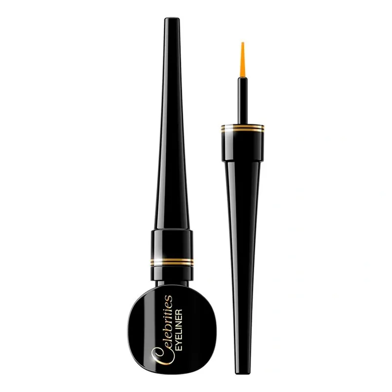 Подводка для глаз CELEBRITIES EYELINER водостойкая vinyl black