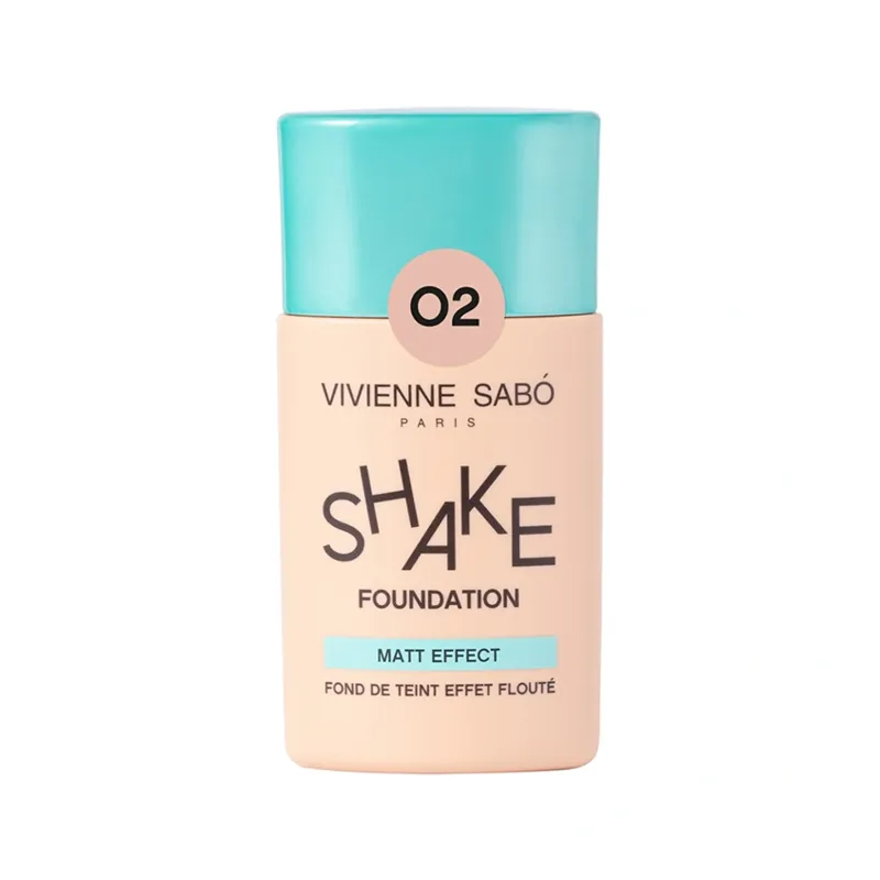 Крем тональный для лица SHAKE FOUNDATION MATT матирующий тон 02