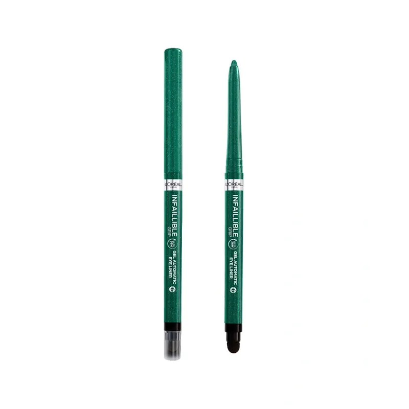 Карандаш для глаз INFAILLIBLE автоматический гелевый тон 008 (emerald green)