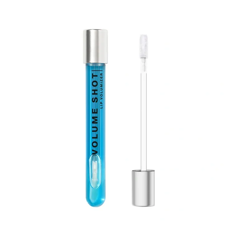 Блеск для губ LIP VOLUMIZER для увеличения объема тон 06 полупрозрачный голубой