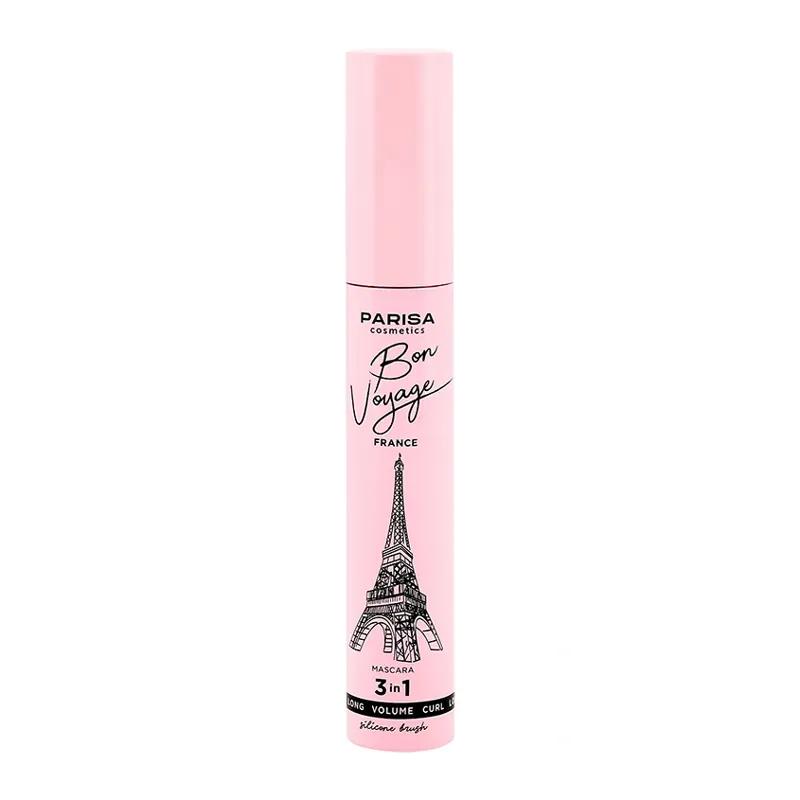 Тушь для ресниц BON VOYAGE france 3in1 curl volume long
