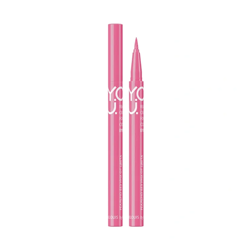 Подводка-фломастер для глаз `Y.O.U.` REALLY CRAZY FOR COLOUR тон 02 Pink