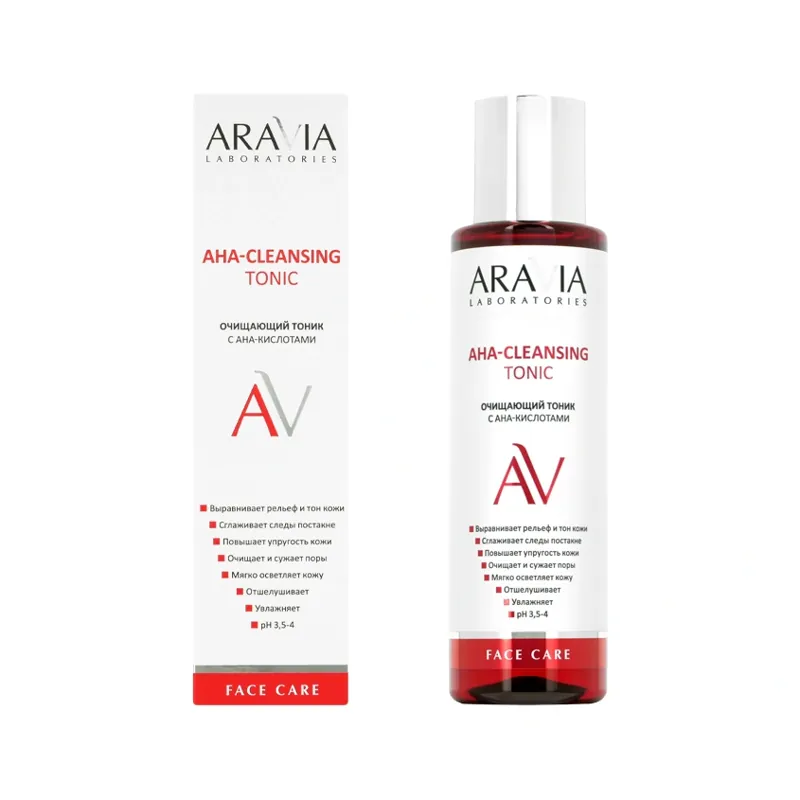 Тоник для лица `LABORATORIES` очищающий с AHA-кислотами 250 мл