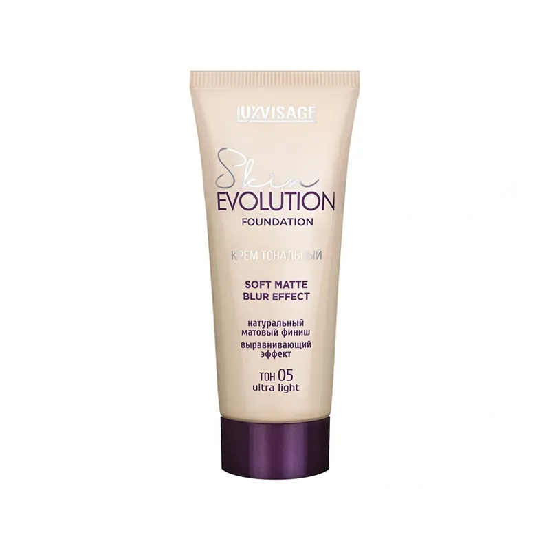 Крем тональный для лица SKIN EVOLUTION FOUNDATION soft matte blur effect тон 05 ultra light
