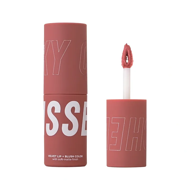 Румяна для лица CHEEKY KISSES с матовым финишем тон 06 Rosey taupe