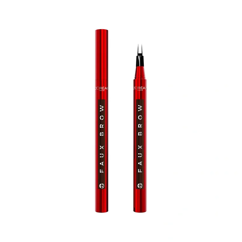 Маркер для бровей INFAILLIBLE FAUX BROW тон Dark brunette