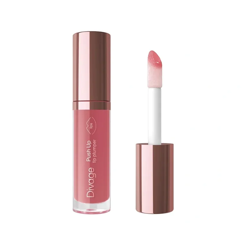 Блеск для губ PUSH UP LIP PLUMPER тон 02 Карамельно-розовый