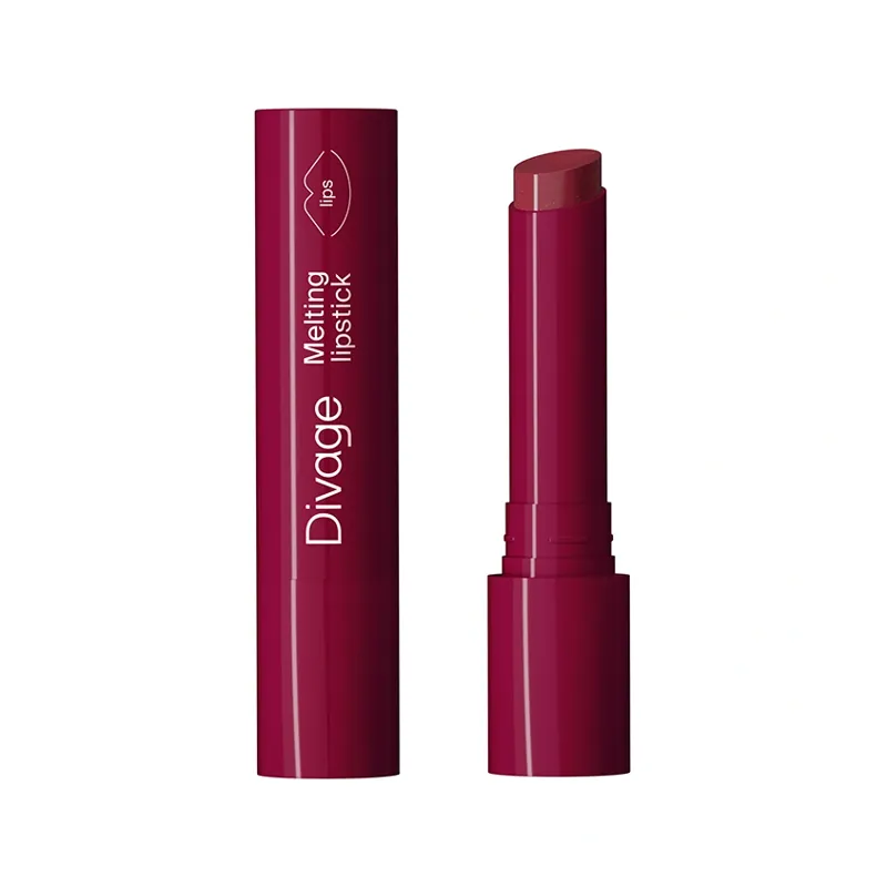 Помада-бальзам для губ MELTING LIPSTICK с тающей текстурой и глянцевым финишем тон 06 Berry brown