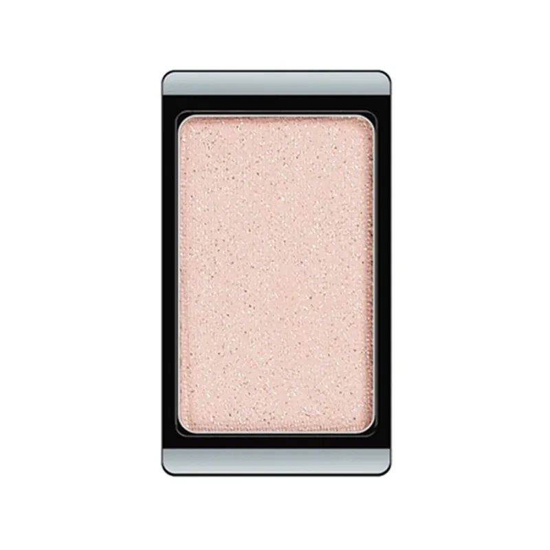 Тени для век EYESHADOW с блестками тон 383 Glam golden bisque
