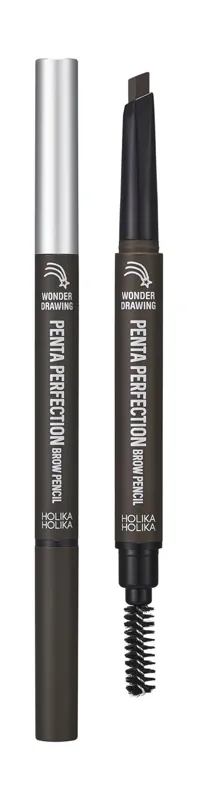 Holika Holika Wonder Drawing Penta Perfection Brow Pencil | 01 Dark Brown