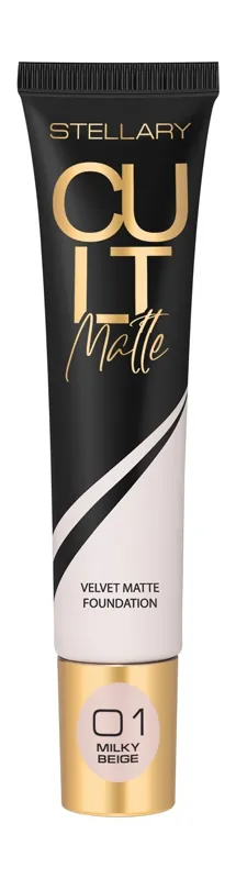 Stellary Cult Matte Velvet Foundation | 01 Milky Beige