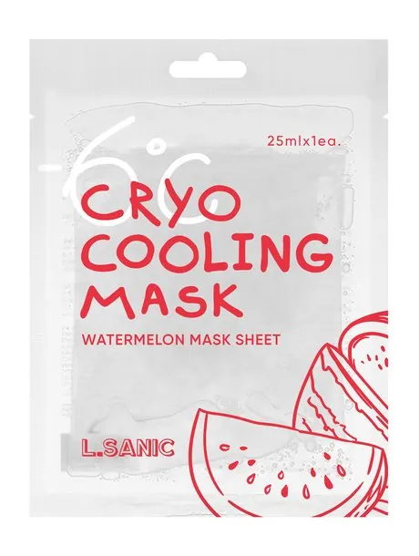 L.sanic Watermelon Cryo Cooling Sheet Mask
