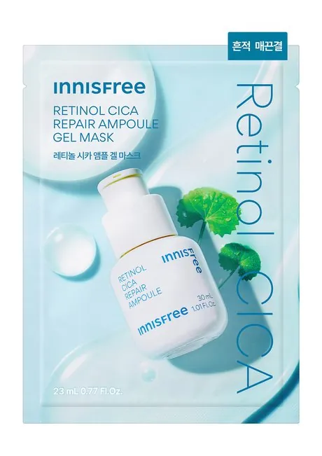Innisfree Retinol Cica Repair Ampoule Gel Mask