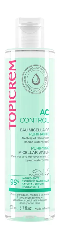 Topicrem AC Control Purifying Micellar Water | 200 Мл