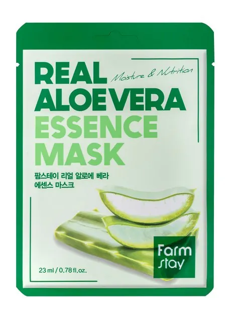 Farmstay Real Aloe Vera Essence Mask | 23 Мл