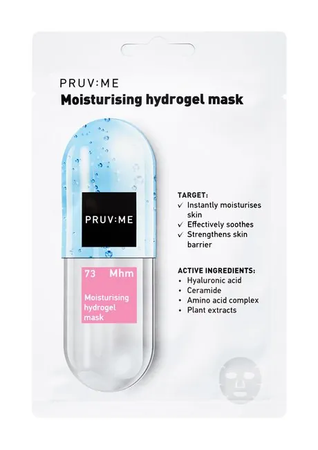 Pruv:Me Moisturising Hydrogel Mask